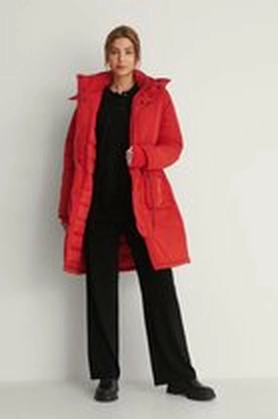 NA-KD Dames Parkas Jas - Maat EU 40 6 NA-KD Dames Parkas Jas - Maat EU 40 - Afbeelding 6