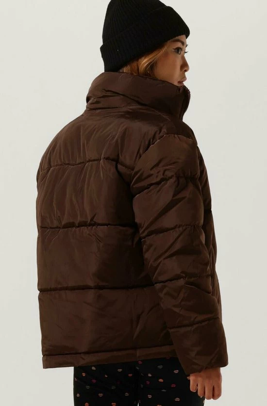 Colourful Rebel Fiona Jas Bruin Dames - Polyester - S 7 Colourful Rebel Fiona Jas Bruin Dames - Polyester - S - Afbeelding 7